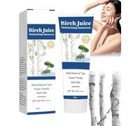 Birch Juice Moisturizing Sunscreen,Korean SPF 50+ PA++++ Hydrating Sun Essence Face Sunscreen,No White Cast,Strong UV Protection,Moist Essence Type (1 pcs)