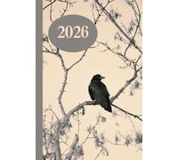 Bird 2026 Week To View Hardback Planner With Monthly Calendar and Notes: Vintage Weekly Schedule and Journal