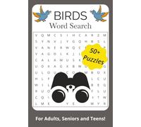Bird and Bird Lovers Word Search Puzzle Book: Word Searches with Easy to Read Print about birds, birdwatching, nature and more | 6x9 inches | 110 ... Gift for Anxiety Relief and Relaxation