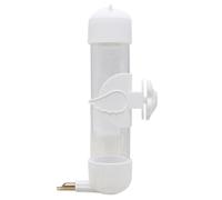 Bird Automatic Water Feeder, Bird Drinking Waterer Bottle, 1.97x1.97in Easy-Install Dispenser, Small Animal Water Drinker for Budgies, Cockatiels, Lovebirds, Canaries