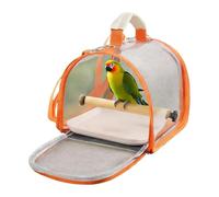 Bird Backpack, Clear Window Pet Supplies, Travel Bird Cage Parrot Carrier, for Lovebird Cockatiel Hummingbird Conure Macaw Canary Finch Walking Camping