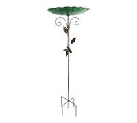 Bird Bath - 30 Inch Tall Garden Water Feeder with Stake, Outdoor Bird Bath for Lawn, Backyard, Terrace, and Park | Decorative Water Feeder to Attract Birds, Enhance Garden Landscape, Enjoy Wildlife