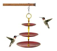 Bird Bath and Feeder for Outside, Hanging Garden Birdfeeder, Hangable Outdoor Bird Bath Fountain for Finches, for Women, Mom, Grandma, Birds Lovers, 280 g