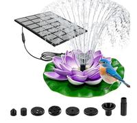 Bird Bath - Bomba de fuente flotante solar para jardines y terrazas