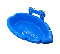 Bird Bath Bowl Safe, Space Saving Parrot Bath Box, Small Food Feeder