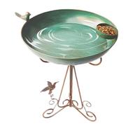 Bird Bath for Garden - Cuenco para de Aves de Hummingbird | Resistente al Agua para Exteriores para Lawn, Patio, Balcony, Window, Porch, Backyard, Deck, Garden Wildlife Decoration Gift
