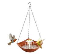 Bird Bath For Outside - Suspending Water Fountain Bowl With Solar Pump,Patio Bird Bath | Charming Fountain Landscape Without External Electricity, Establishing A Vibrant Centerpiece In Your Outdoor Sp