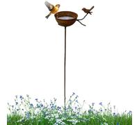 Bird Bath for Outside Vintage Metal Outdoor Decor wths bird baths Stake