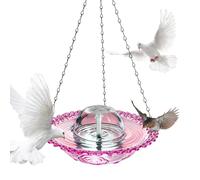 Bird Bath Fountain | 45x23.5x23.5cm USB Powered Clear Rustproof Electric Water Bowl | Space Saving Fountain Pump Bird Bath, Long Lasting For Yard Pathway Driveway Balcony Lawn Grassland