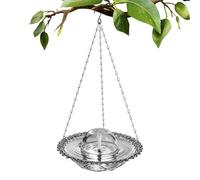 Bird Bath Fountain | 45x23.5x23.5cm USB Powered Clear Rustproof Electric Water Bowl | Space Saving Fountain Pump Bird Bath, Long Lasting For Yard Pathway Driveway Balcony Lawn Grassland