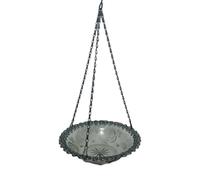 Bird Bath, Small Bird Drinking Pool, Lawn Yard Wash for Feeding Birds, Patio, Deck, Pavilion, Trellis Use, Fowl Lovers, Garden Enthusiasts, Outdoor and Indoor, 9.25x9.25x2.17 in, multicolor, A