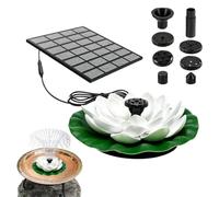 Bird Bath - Solar Powered Floating Fountain Pump Kit for Gardens and Ponds