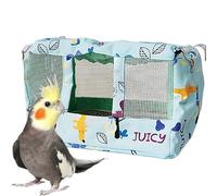 Bird Bed for Cage, Breathable Snuggle Hut, 7.87x6.3x5.91 Inches Cool Mat, Waterproof Cloth Pet Tent for Cockatiel, Conure, Lovebird, Parakeet and Small Birds