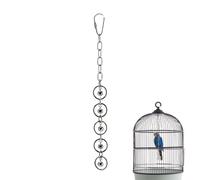 Bird Bell Toy | Hangable Heavy Duty Stainless Steel Beak Grinding Bell