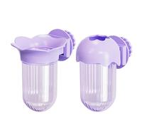 Bird Bowls for Cage, Parrot Feeder Cups, Food and Water Dish, Clamp-On Design, Easy to Install, Perfect for Budgies, Parakeets, Macaws, Cockatiels, 3.9x3.23x2.2