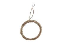 Bird Cage Accessories, Juguetes for Loros, jaulas de Madera de Sauce for Masticar y morder, Colgantes, Suministros for pájaros, escaleras for trepar, Accesorios(A)