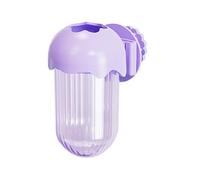 Bird Cage Bowls, Bird Feeding Cup, Easy to Clean Clamp on Feeder Bowl, Cockatiel Food Container for Budgies, Finches, Conure, Small Animals, 3,74 x 3,74 x 2,95 pulgadas, Violeta