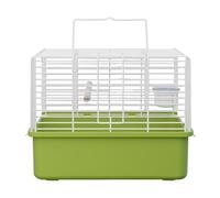 Bird Cage, Detachable Parakeet Cage, Lightweight Waterproof Aviary, Portable Travel Easy Transport Ideal for Small Birds Like Budgies, Finches and Lovebird, 11.81x9.06x7.87 inches