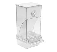 Bird Cage Feeder - Automatic Bird Feeder For Cage | Automatic Clear Acrylic Parakeet Feeders, Clear Acrylic Parrot Feeders | Parrot Foraging Feed For Cockatiel, Birds Cages Accessories For Most Birds