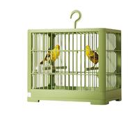 Bird Cage, Parakeet Nest Habitat with Easy-Clean Pull-Out Tray, Folding & Breathable Cage for Lovebirds, Cockatiels, Spacious, Comfortable Bird Supplies