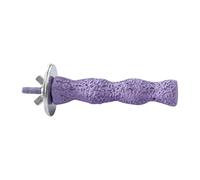Bird Cage Stand, Fowl Perch Stand, Parrot Training Stick, Paw Grinding Texture, Chew Resistant Design, Multi Pack for Parakeets, Cockatiels, Lovebirds 4.72 Inch Pink,Purple,Green
