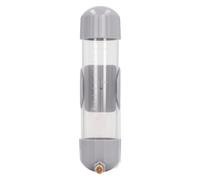 Bird Cage Water Feeder Leakage Proof Automatic Parrot Water Dispenser for Small Medium Large Parrots Chinchillas (Gray)