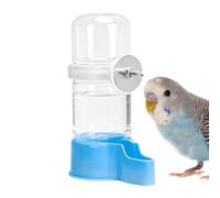 Bird cagewaterDispenser - 5.5×5×13.4cm PVC Automatic Pet Drinking Bottle, Small Bird cagewaterFeeder | Leakproof Hanging waterSupply System, Parrot cagewaterBottle, Finch Canary cageAccessory,