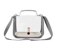 Bird Carrier Bag, Breathable Clear Cockatiel Cage, Parakeet Transport Pouch with Perch, Sturdy Small Animal Bag, Ideal for Lovebirds and Other Small Birds