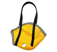 Bird Carrier - Escape Resistant Parrot Travel Tote, Corduroy Small Pet Transport Bag, Lightweight Secure Harness Style Design, Breathable Carry Case | For Cockatiel Conure Parakeet Finch Lovebird