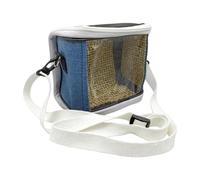 Bird Carrier - Lovebirds and Small Parrots Outdoor Pouch for Travel | Breathable Mesh with Secure Zipper, Portable Pet Carrier for Vet Visits Short Trips Walking Home Garden