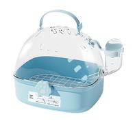 Bird Carrier, Pet Kennel, 7.24x6.69x6.42 Inches Compact Size Small Animal Habitat Ventilated with Water Bottle, Travel Cage for Airplane, Car, Walks, Reptile and Puppy