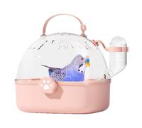 Bird Carrier Travel, Small Pet Carrier, Portable Bird Cage with Safe Materials and Lightweight Design for Outdoor Transport of Parakeets or Tiny Birds, 1 Piece