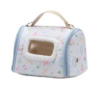 Bird Carriers - Parrot Transport | Warm Bag with Window Travel Cage, Cotton Velvet Carrier for Parakeet Hiking Camping Conure Cockatiel Canary African Grey Lovebird, Stainless Steel Frame