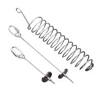 Bird Chew Toys, Bird Toy Food Holder Fruit Fork, 7,87 pulgadas Stainless Steel Cage Accessories Set of 3, Foraging Pet Supplies for Cockatiel, Lovebirds, Macaw, Parakeets Feeding Use