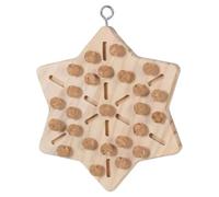 Bird Chew Toys - Parrot Perch Stress Toy, Wooden Chewing Game with Removable Corks,Small Bird Toys | For Home Training Mental Stimulation Physical Exercise Boredom Prevention Beak Health