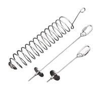 Bird Chew Toys, Parrot Toys, Fruit Skewer Hook, 3 Pieces Stainless Steel, Pet Supplies, Feeding Fork Foraging Game for Bunny, Parakeet, Cockatiel, Lovebirds
