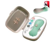 Bird Claw Grinder - Electric Low Noise 6 Head Nail Trimmer, Pet Clipper Tool | Safe Grooming Device | Budgerigar Parakeets Conure Small Large Breeds Home Shelter Cage Care Electric Bird Nail Grinder