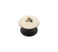 Bird Color Life Spring Summer Floral Abstract Art Aesthetic PopSockets PopGrip Adhesivo