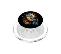 Bird Color Life Spring Summer Floral Abstract Art Aesthetic PopSockets PopGrip para MagSafe