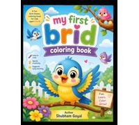 Bird Coloring Book for Kids Ages 3-6: Fun & Easy Cute Bird Illustrations for Toddlers and Preschoolers | Simple Animals, Big Bold Lines, Perfect Beginner Coloring Book