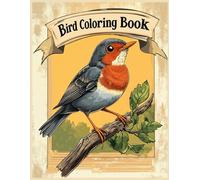 Bird Coloring Book: Relaxing Bird Designs on Branches | Stress Relief Animal Coloring Pages for Nature Lovers