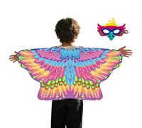 Bird Costume for Kids Comfortable Cosplay Outfit Set With Masque And Cloak