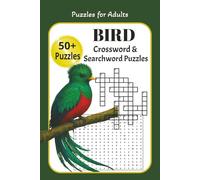 Bird Crossword & Searchword Puzzles: Birds Crossword Puzzle I Bird theme Crossword Puzzle Book