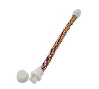 Bird Cuerda Perche - Juguete de Cuerda de algodón | Mascotas Juguetes | Colorido Swing Juego | Multi Tamaño - Loro Juguete para Cockatiels Bird Bungee - Cuerdas Sentadas Pájaros