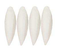 Bird Cuttle Bone, Natural Calcium Supplement, 4 Piece Nutritional Treat, Beak Conditioning Chew, Mineral Source for Birds, Ideal to Parrots, Cockatiels, Parakeets, 4.72x2.36 Inches