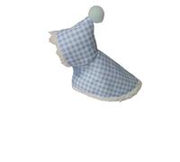 Bird Diaper, Bonita Capa de Loro, Ropa for pájaros, Ropa Exterior Gruesa y cálida(Blue,L)