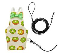 Bird Diaper Harness - Polyester Flying Rope for Parrots | 8.5x5.5cm Size, Washable Pet Clothes, Breathable Design for Macaws Lovebirds Conures Cockatiels Finches