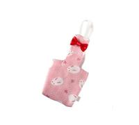 Bird Diaper, Pañal for Loro con Pajarita, Bonito, Colorido, Fruta, Floral, for Mascotas pequeñas, Medianas y Grandes, Traje de Vuelo, Ropa Lavable(Pink Rabbit,XS(Old))