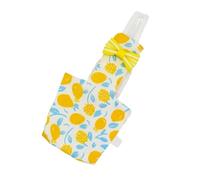 Bird Diaper, Pañales for Loros, Ropa for heces, Bolsillo for Mascotas, Pajarita Bonita, Correa de Encaje, Lavable, Suministros for pájaros de Vuelo Ligero(Yellow Fruit,XS(Old))