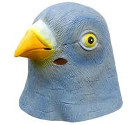 Bird Face Cover, Animal Cosplay Respirator, Halloween Latex Headgear, Realistic Full Head Design, Breathable Funny Costume, Ideal Party Photography Outdoor Performance Events 11.81x9.84x11.02 Inches